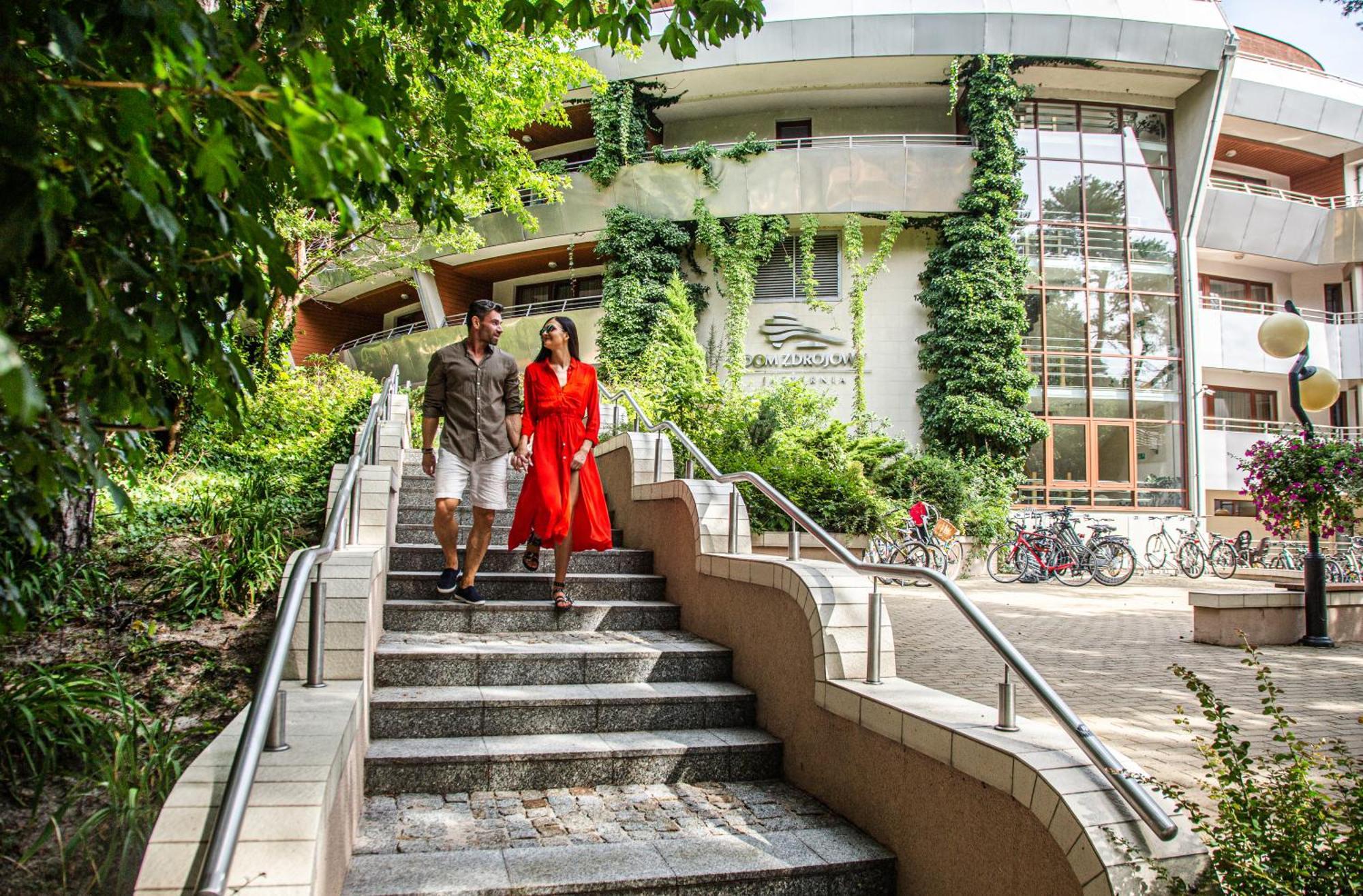 Hotel Dom Zdrojowy Resort & Spa - Destigo Hotels Jastarnia Exterior foto